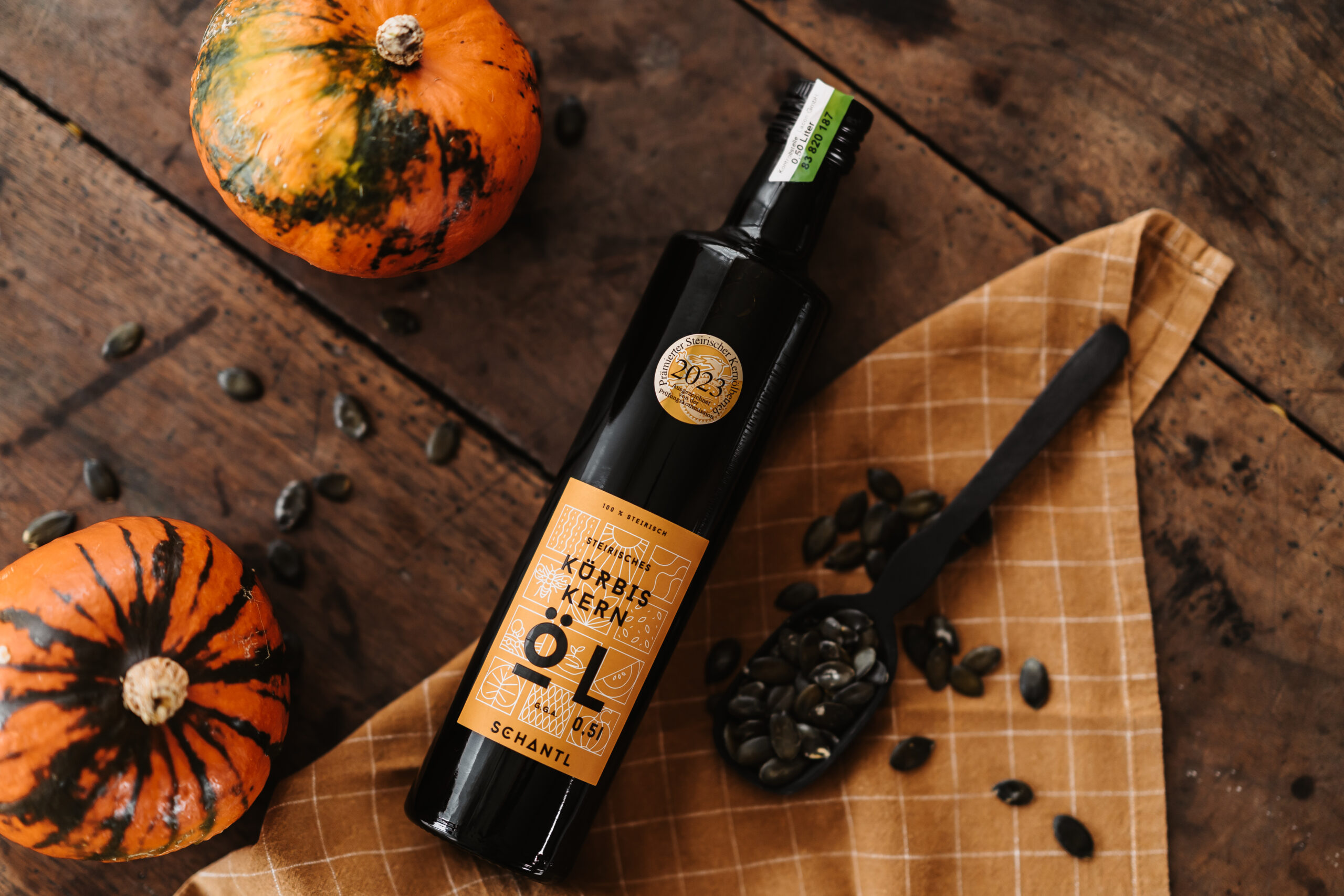 Steirisches Kürbiskernöl ggA - Austrian Pumpkinseed Oil – KIPFERL